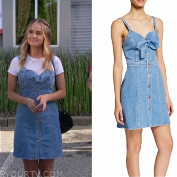 7 For All Mankind Dresses & Skirts - 7 For All Mankind Double Bow Tie Dress